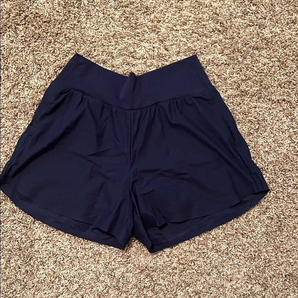 Uniqlo Women's Dark Blue Athletic Shorts